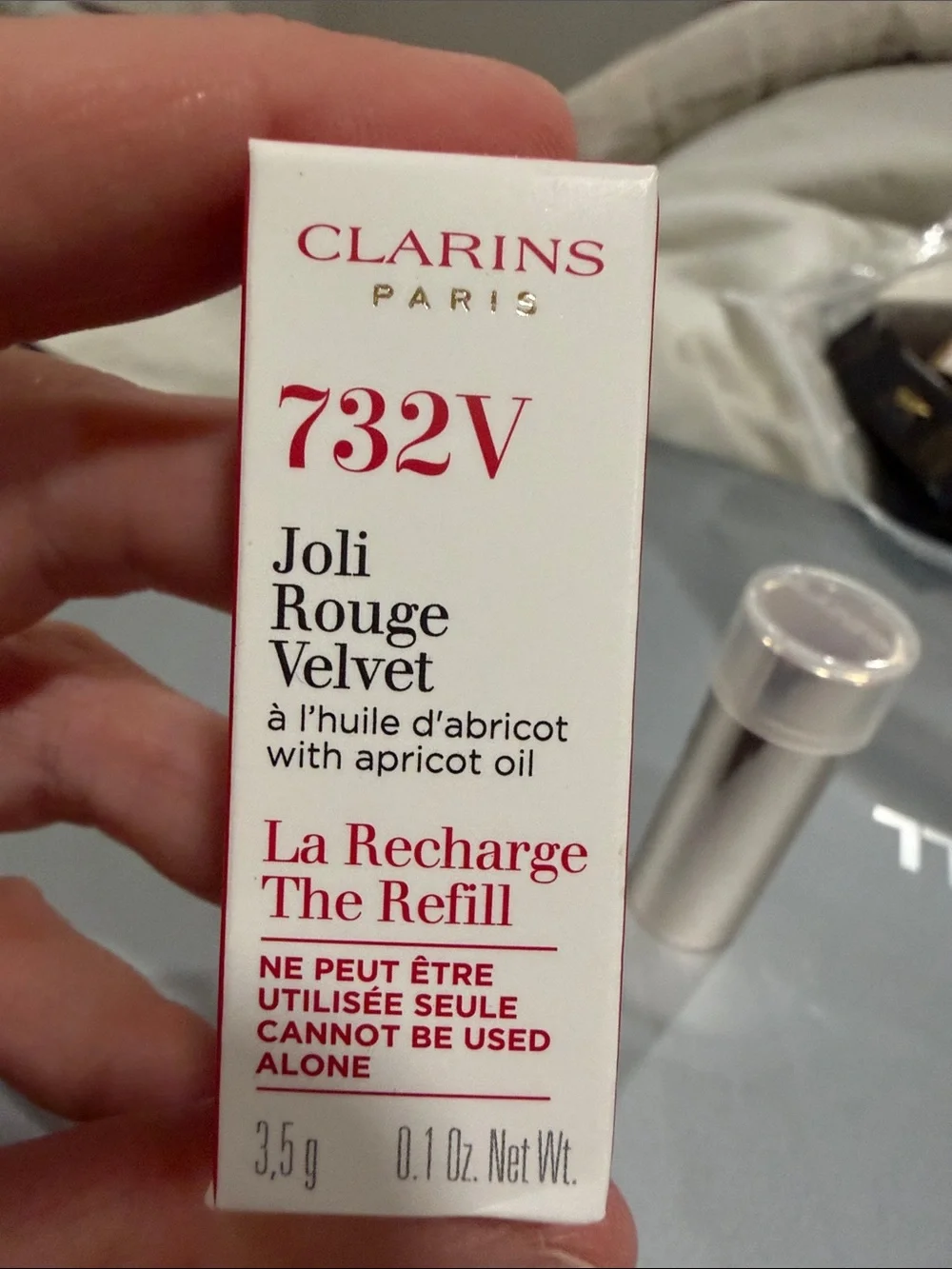Clarins Joli Rouge Velvet Refill 732V Grenadine